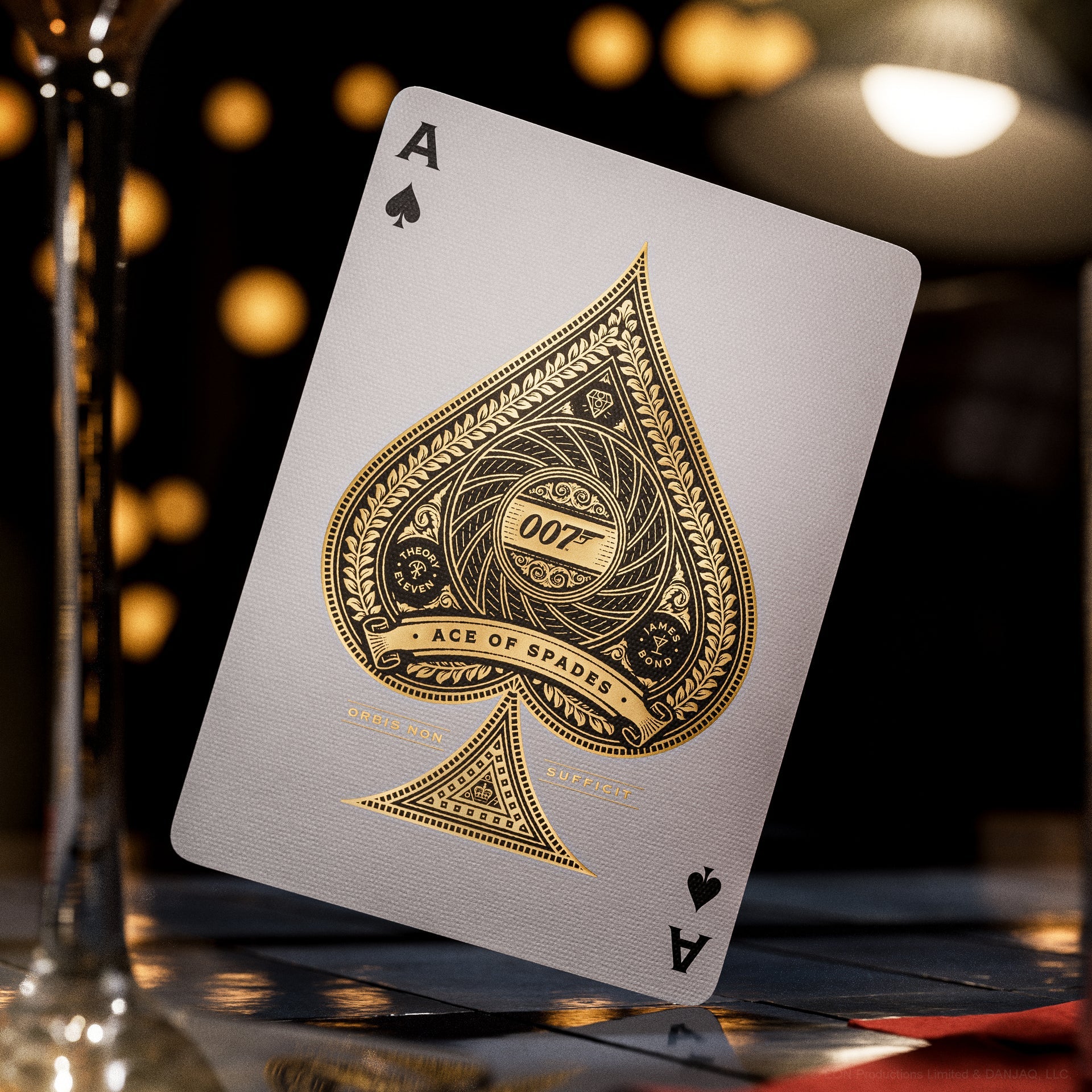 James Bond 007 GOLD Edition Playing Cards