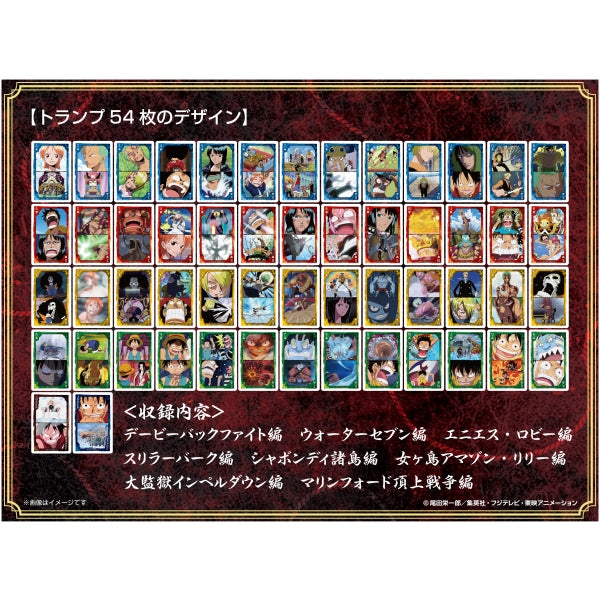 One Piece scenes Straw Hat Pirates Wano Country Playing Cards By Ensky