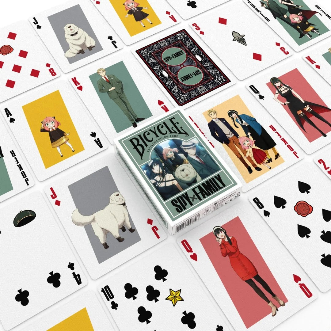 Bicycle Spy x Family Anya Playing Cards