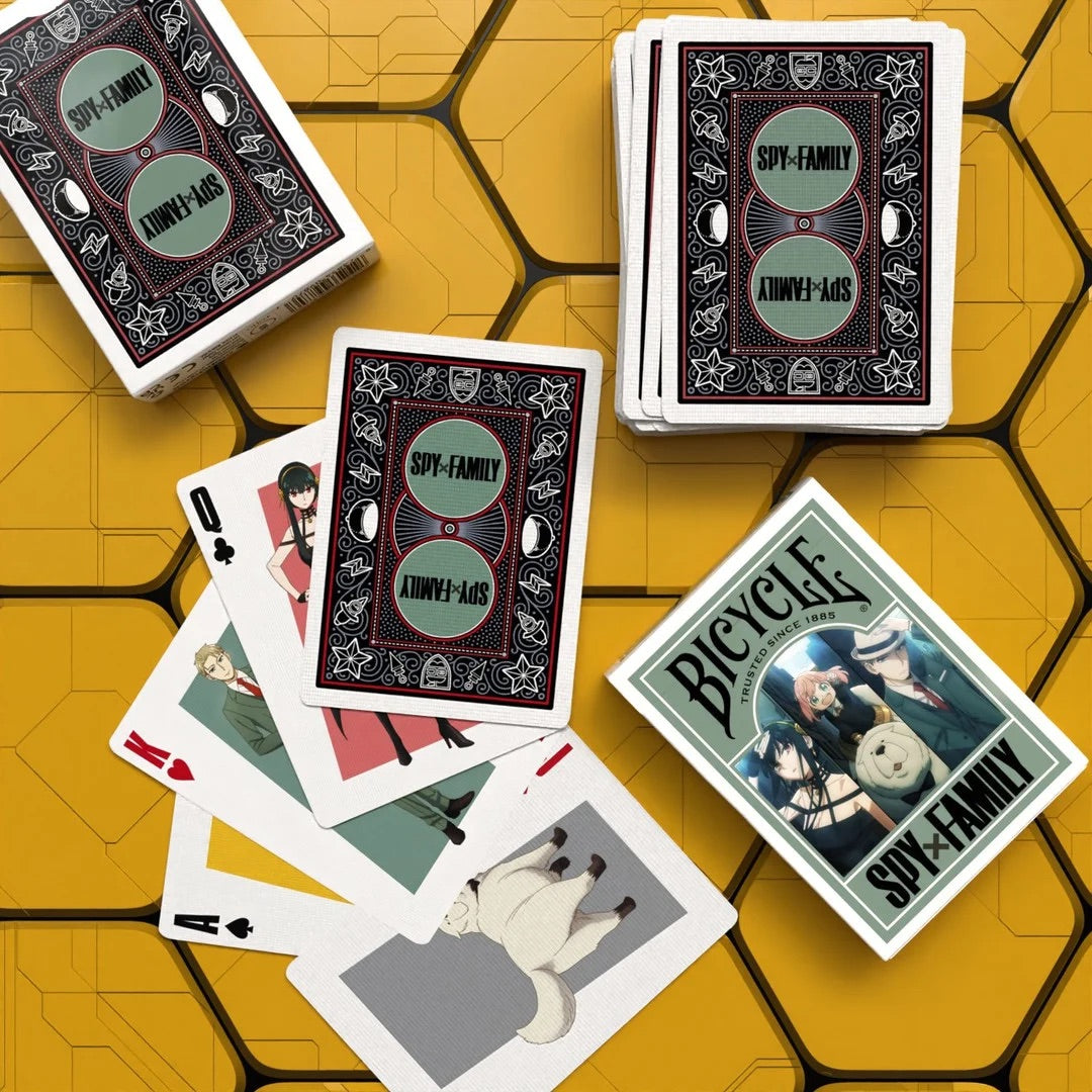 Bicycle Spy x Family Anya Playing Cards