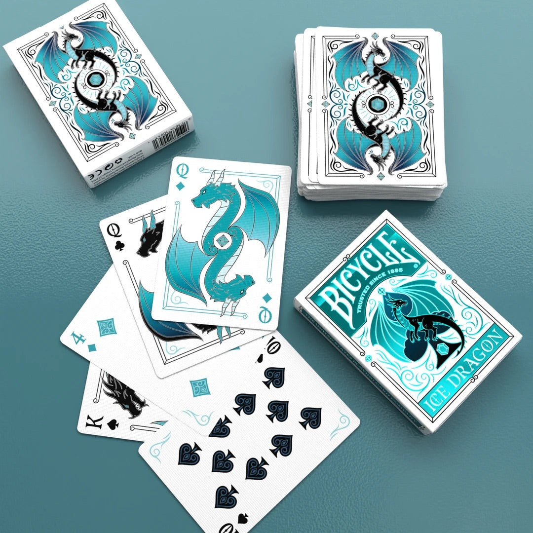 Bicycle Ice Dragon Playing Cards