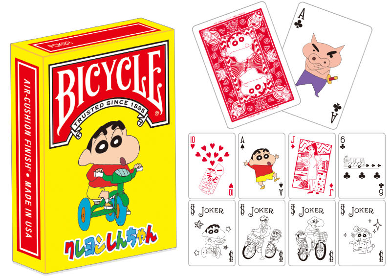 Bicycle Crayon Shin-Chan Playing Cards 蜡笔小新