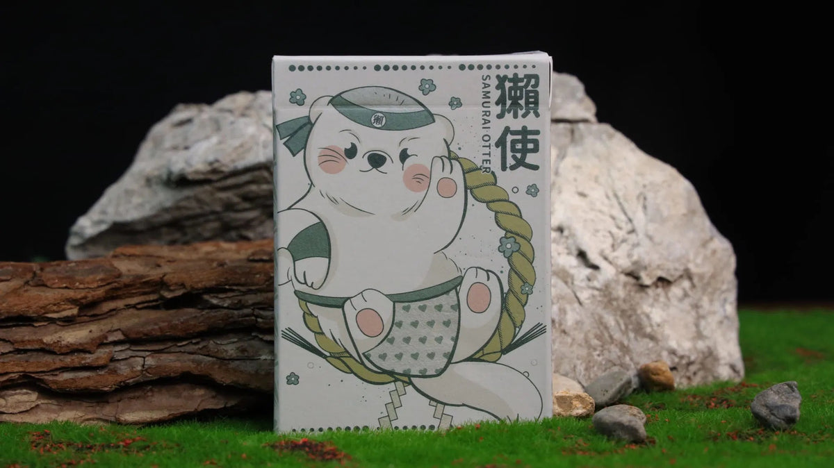 Samurai Otter Hono Red & Mizu Blue Edition Playing Cards