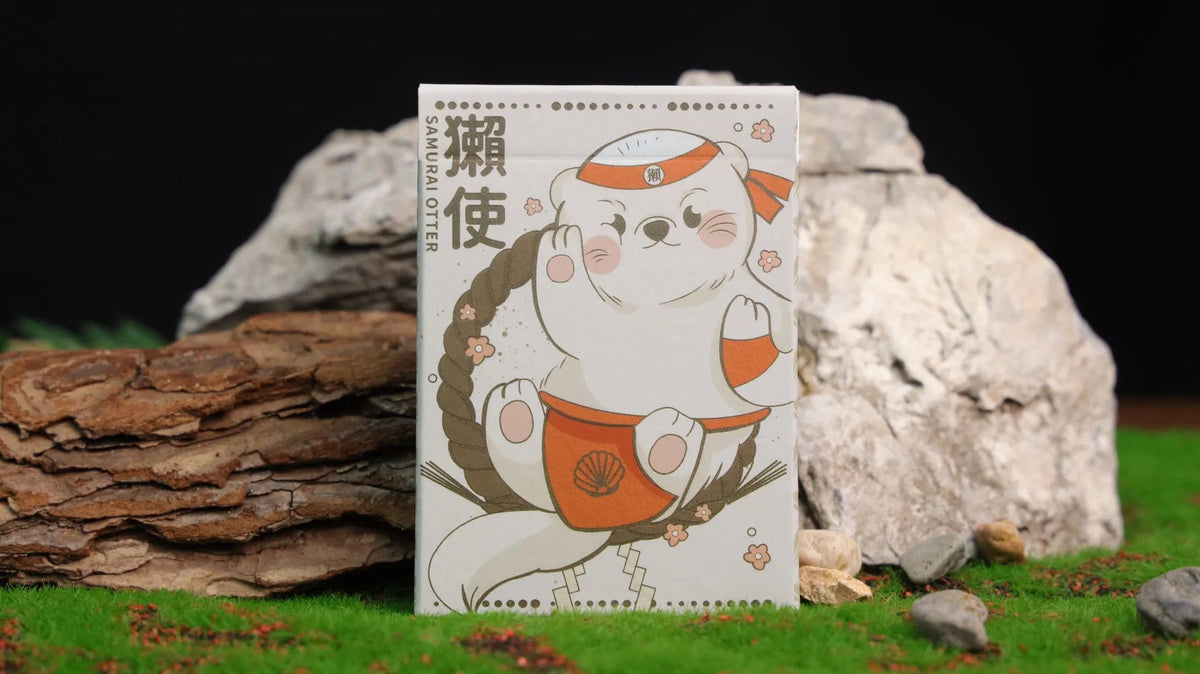 Samurai Otter Hono Red & Mizu Blue Edition Playing Cards