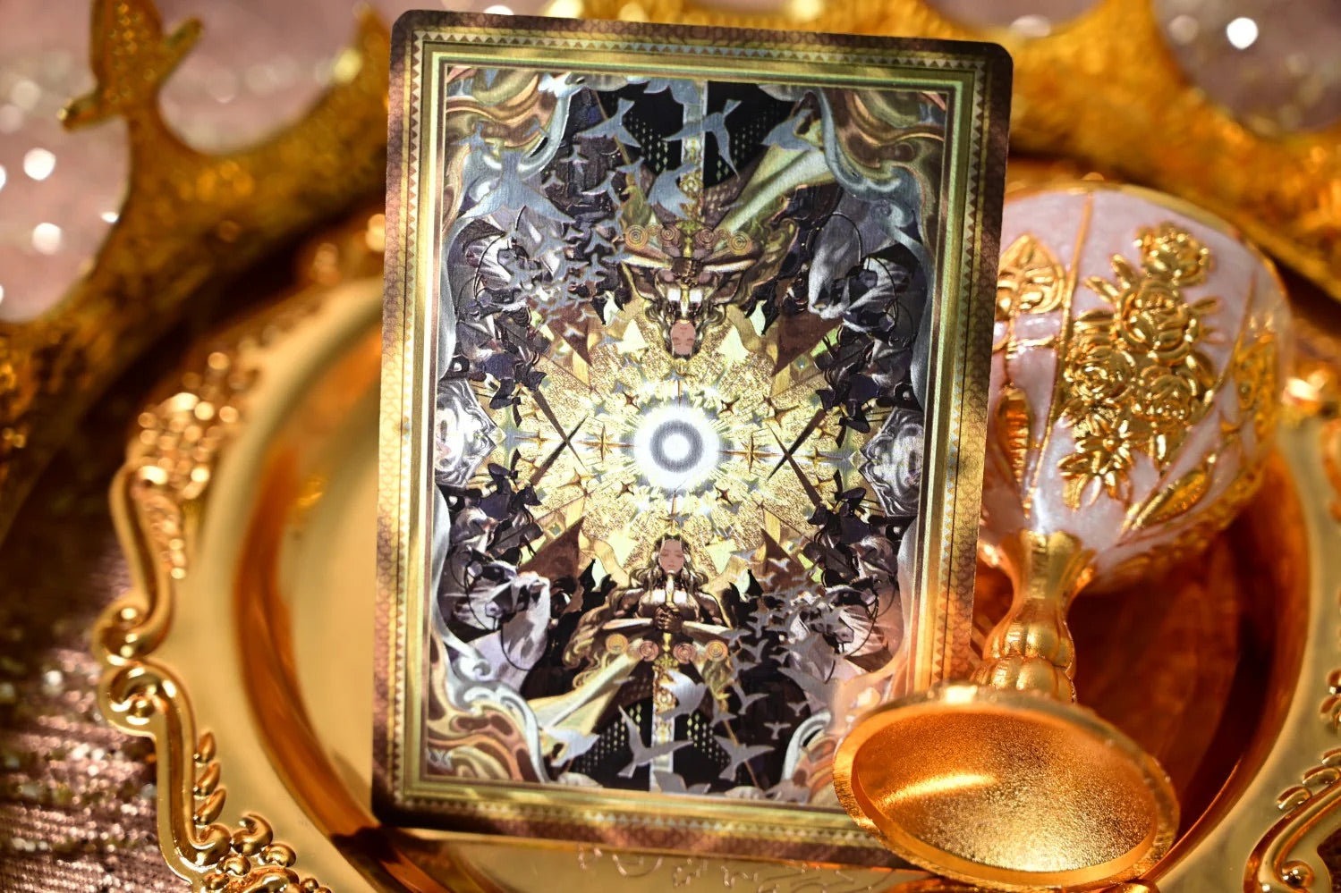 King Arthur V2 (Golden Dawn & Silver Fairyland) Playing Cards by KING STAR