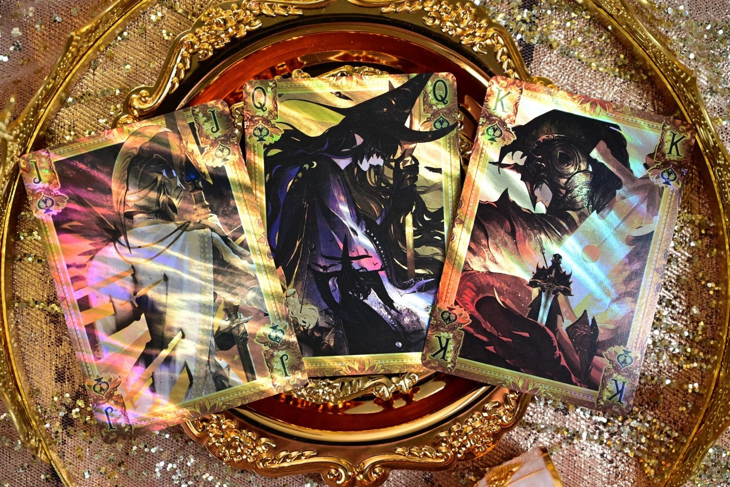 King Arthur V2 (Golden Dawn & Silver Fairyland) Playing Cards by KING STAR