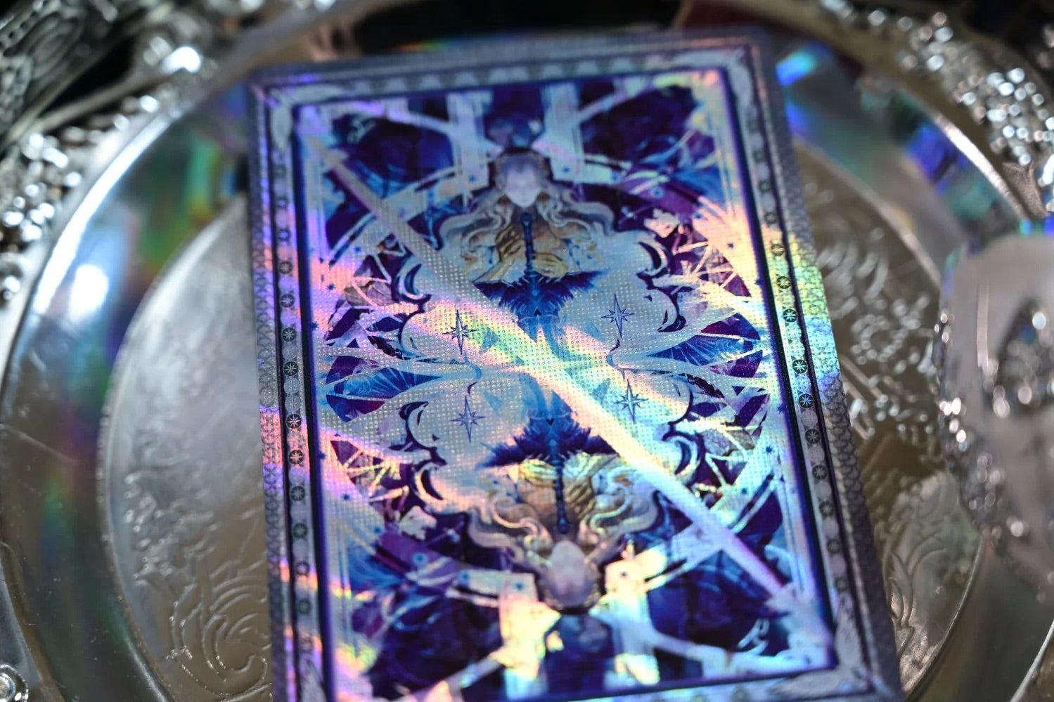 King Arthur V2 (Golden Dawn & Silver Fairyland) Playing Cards by KING STAR