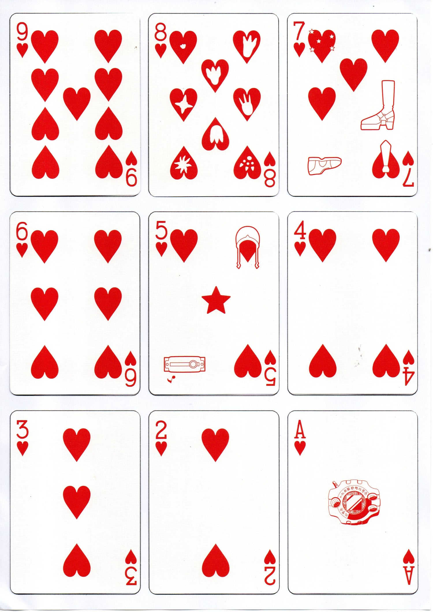 Bicycle Digimon Adventure & Zero-Two themed playing cards