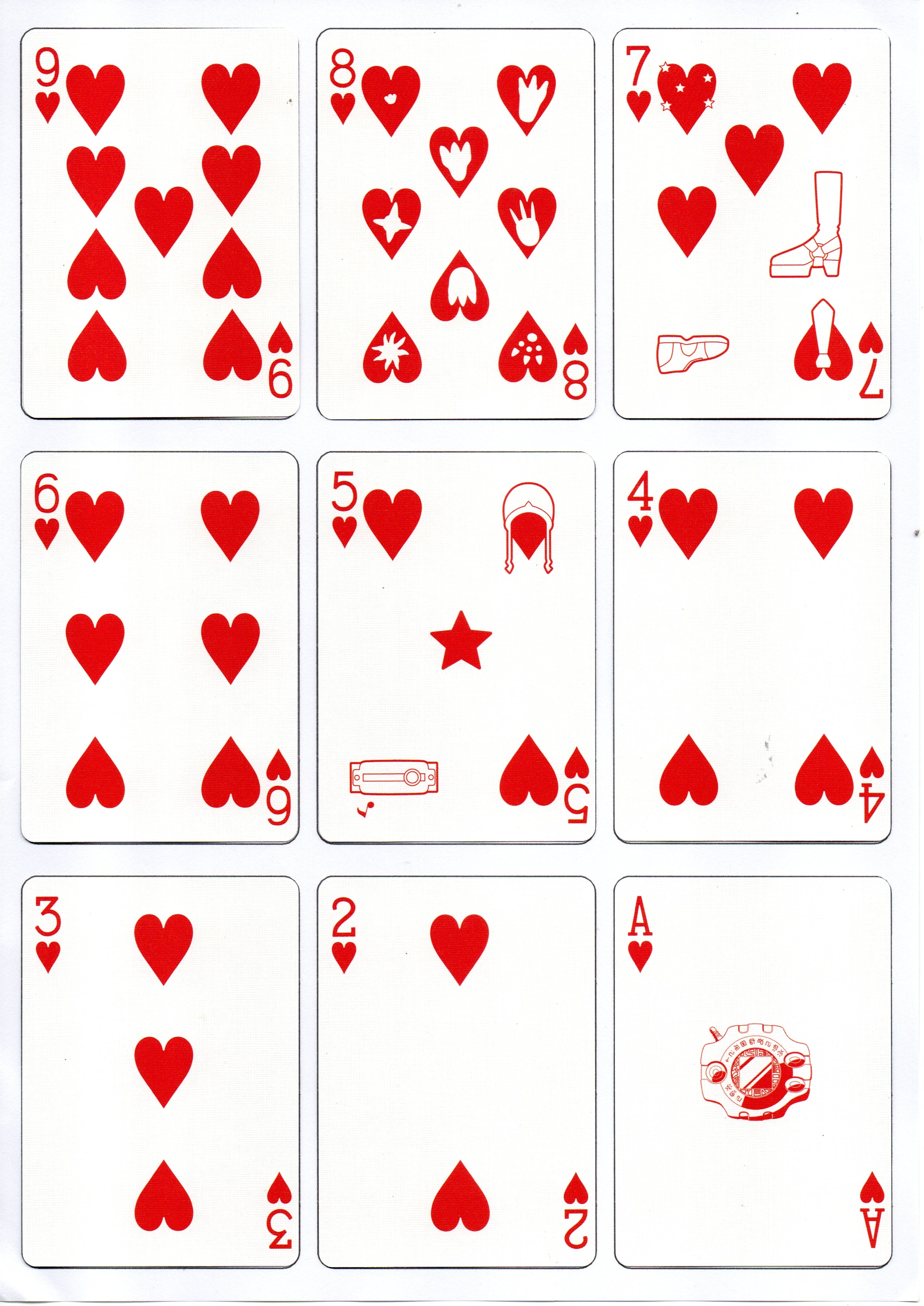 Bicycle Digimon Adventure & Zero-Two themed playing cards