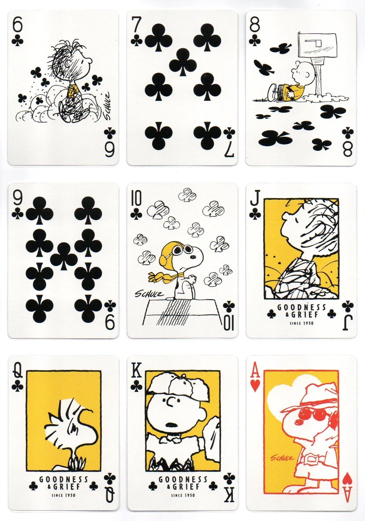 Bicycle Peanuts 75th Anniversary Playing Cards