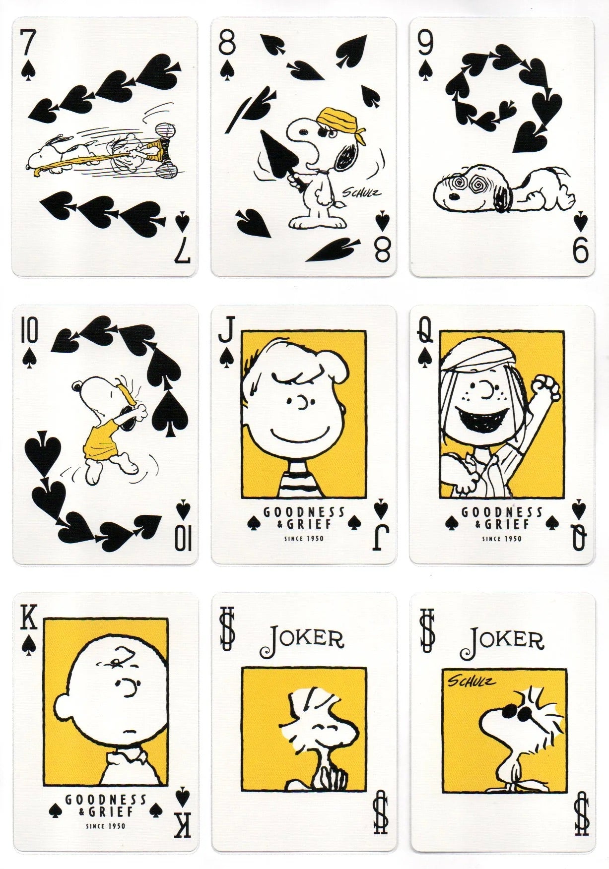 Bicycle Peanuts 75th Anniversary Playing Cards