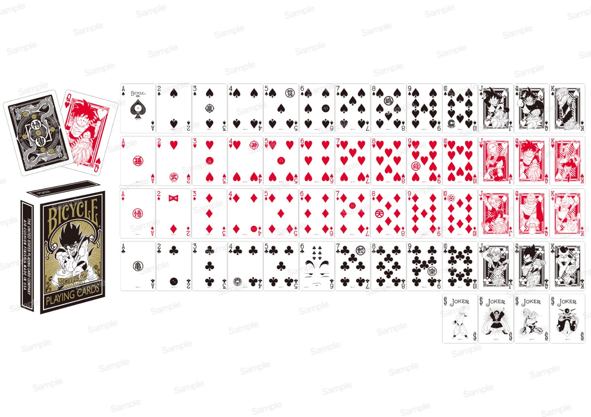 Bicycle Dragon Ball Z V2 2026 Playing Cards