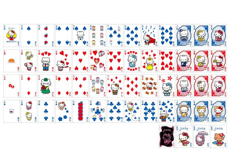 Bicycle Hello Kitty Japan 2025 Edition Playing Cards