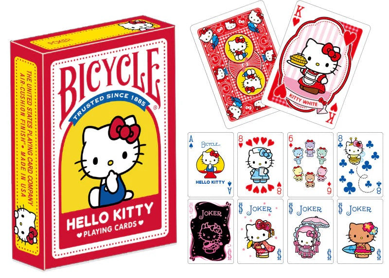 Bicycle Hello Kitty Japan 2025 Edition Playing Cards