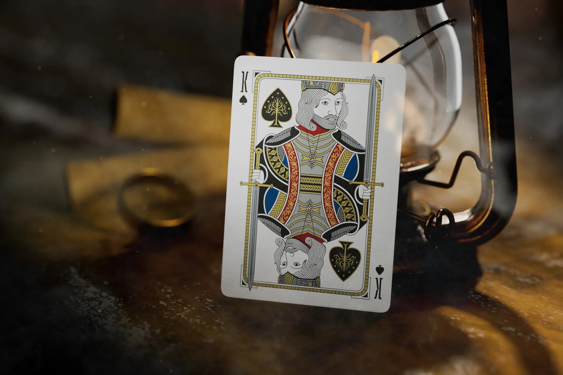 Lord of the Rings Special Gold Edition Playing Cards