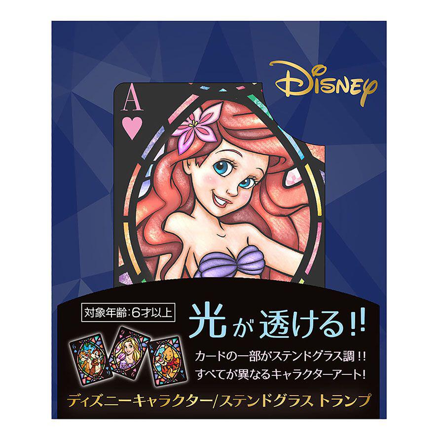 Disney Tokyo Japan Characters Stained Glass Playing Cards