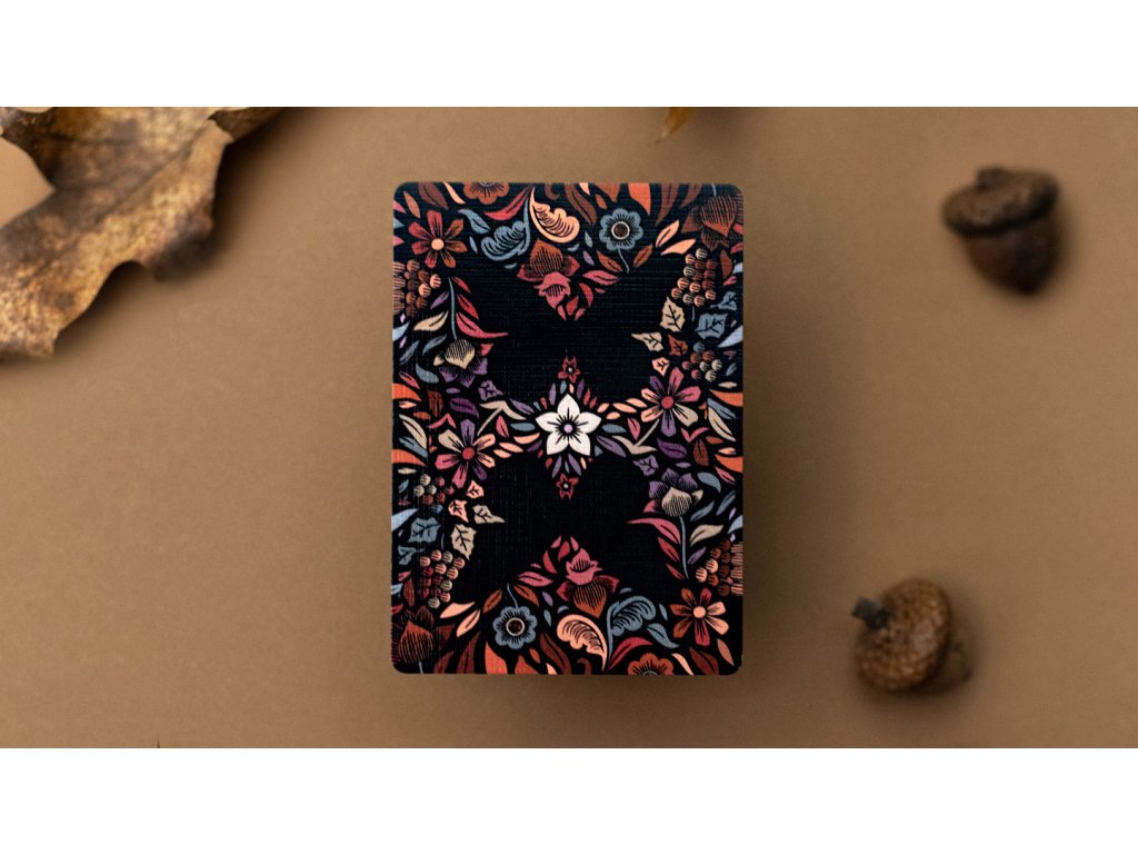 Butterfly Seasons Spring Summer Autumn Winter Marked Playing Cards by Ondrej Psenicka