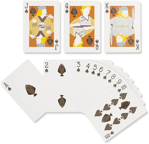 Bicycle Delicious Fish Ginza Itoya Japan Original Playing Cards Part 2