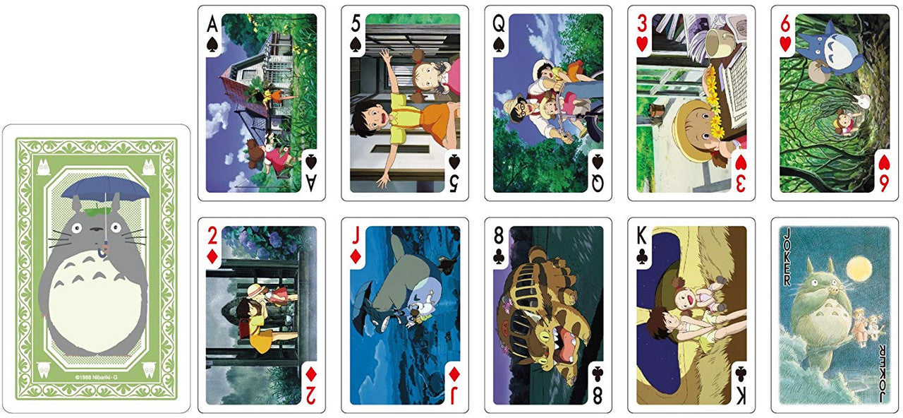 Studio Ghibli Playing Cards Collection - My Neighbor Totoro, Kiki&