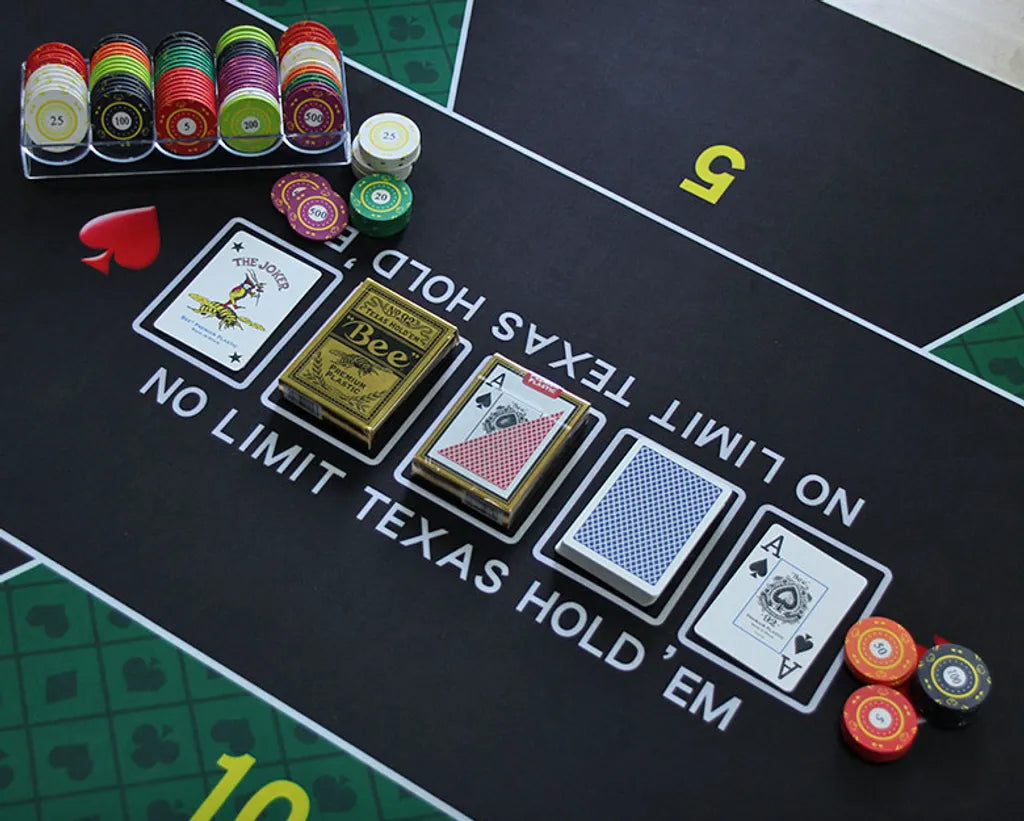 Bee Premium Plastic Gold Playing Cards Jumbo Index Waterproof Deck