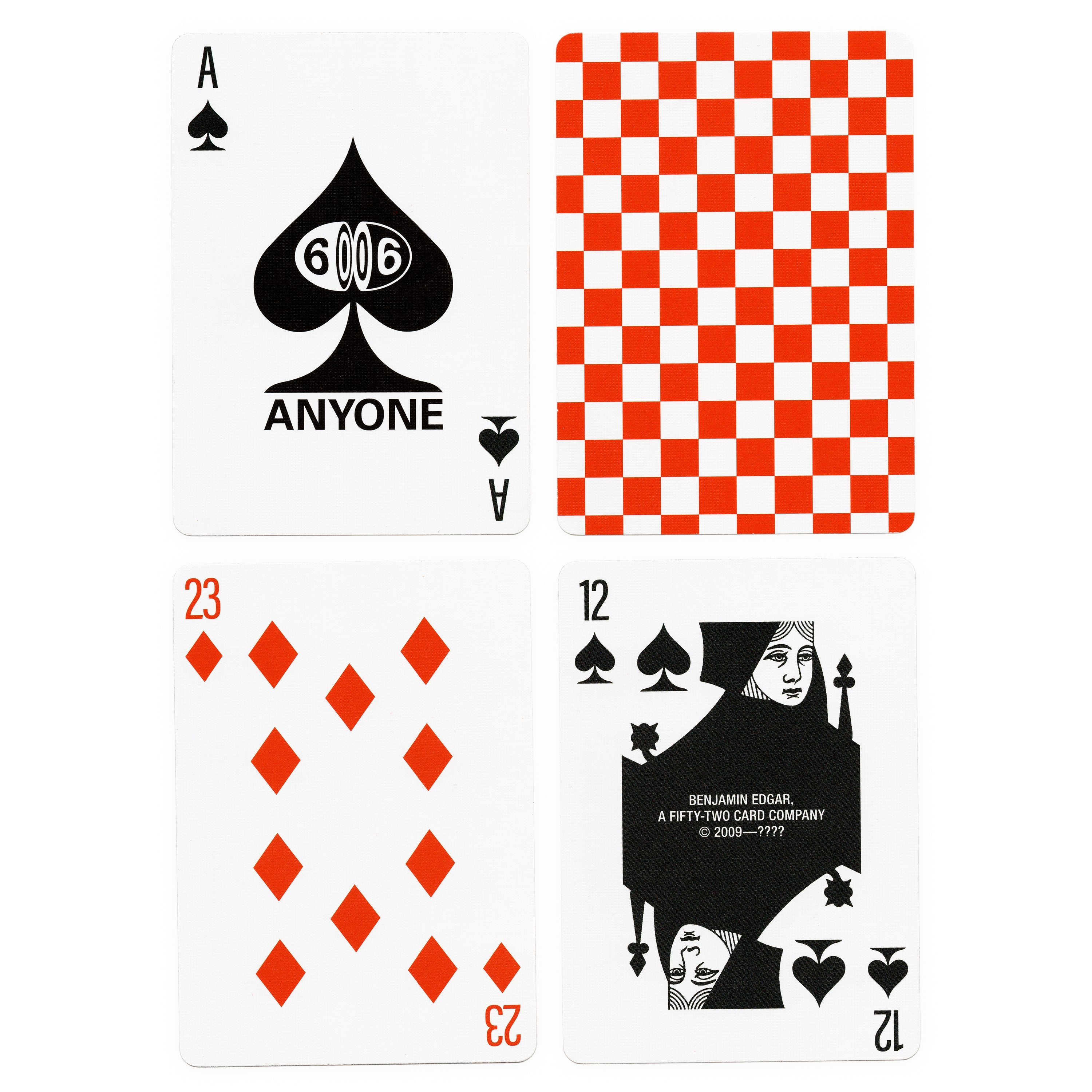 Anyone and Benjamin Edgar Playing Cards