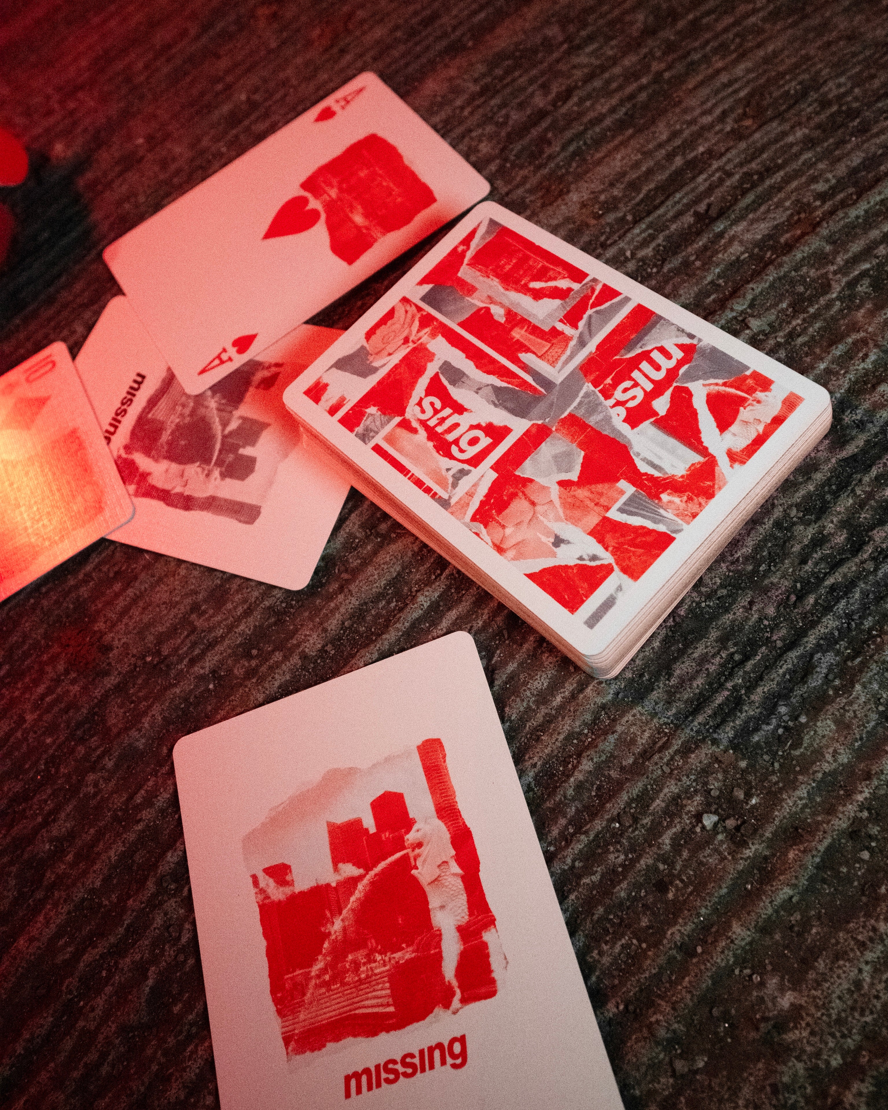 Collage Playing Cards - Singapore Edition by Missing