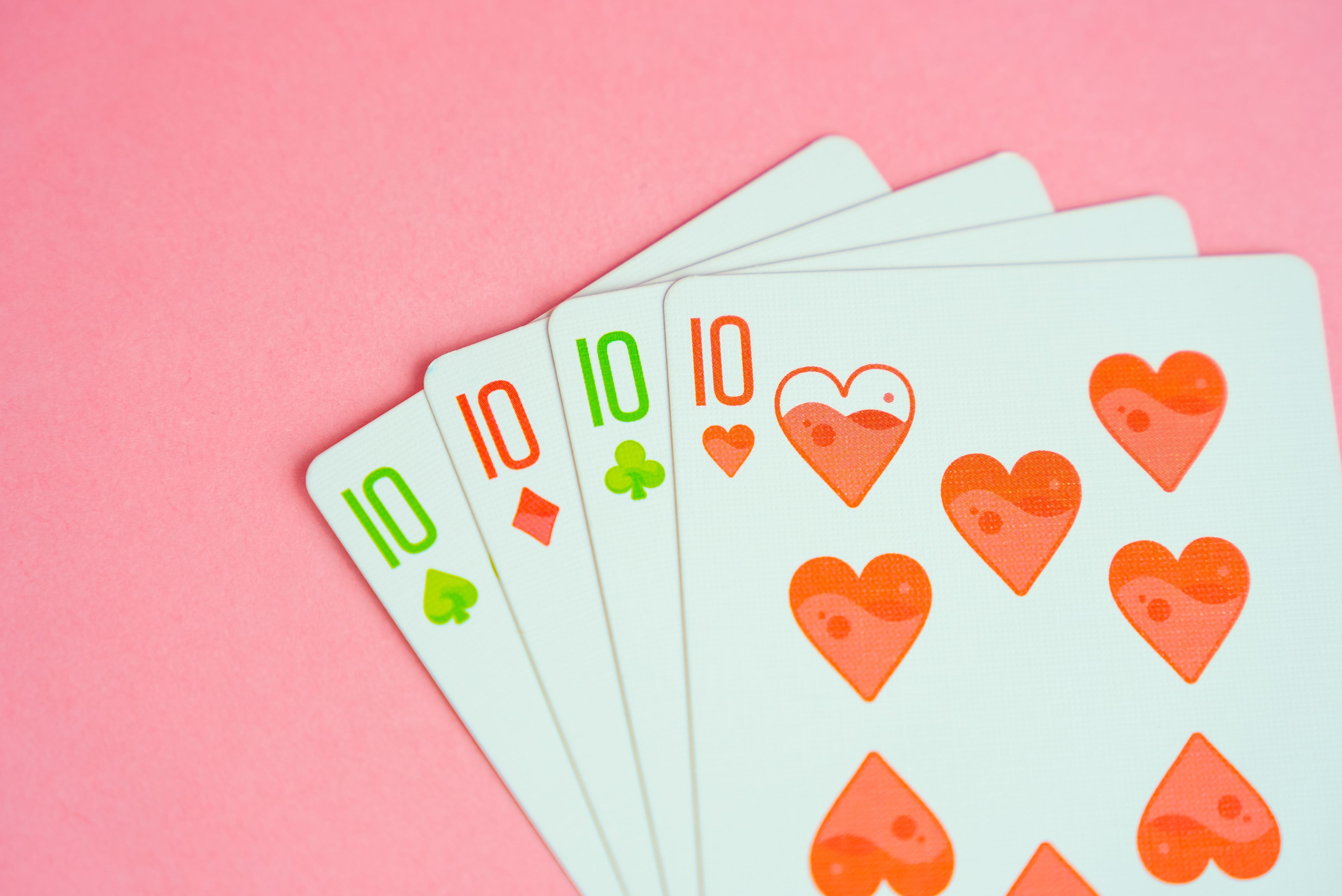Peach SOJU Playing Cards