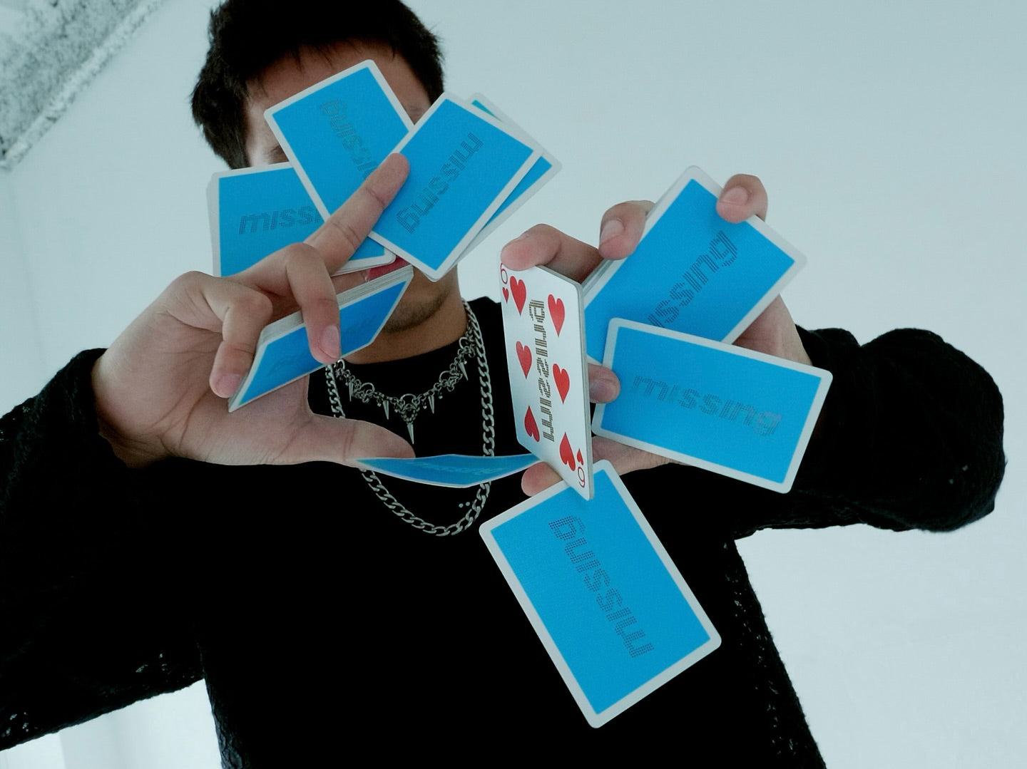 Blue Beam Playing Cards by Missing