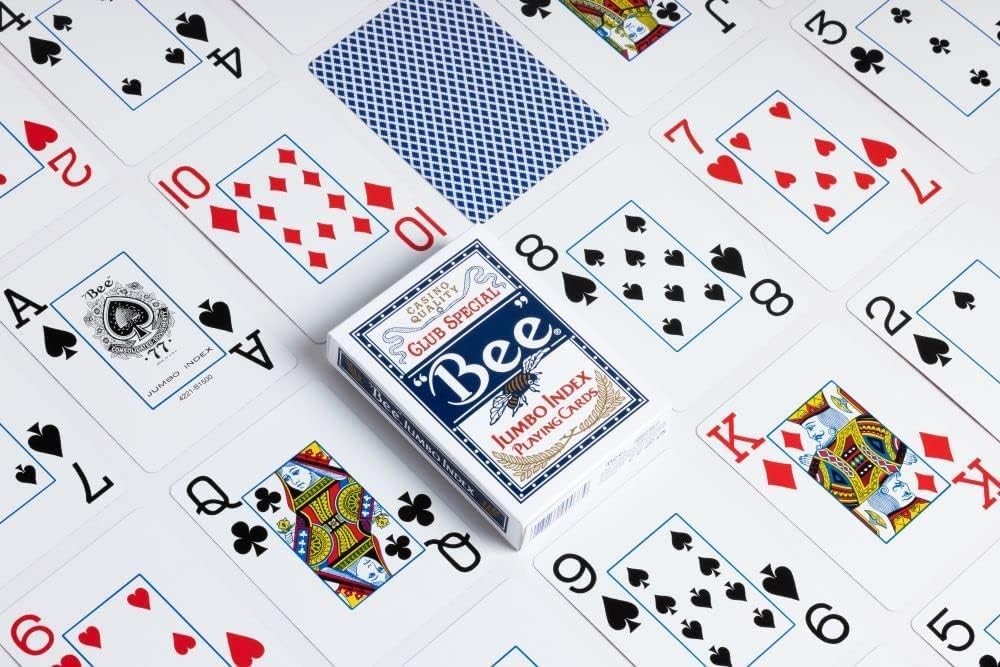 Bee Cards Casino Standard/ Jumbo Index Playing Poker Cards