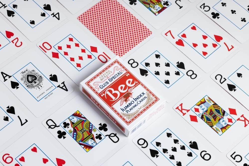 Bee Cards Casino Standard/ Jumbo Index Playing Poker Cards