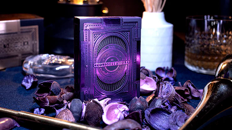 The Constellation Playing Cards Gold & Purple