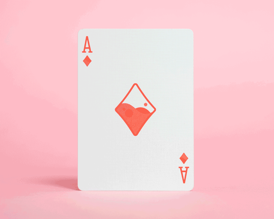 Peach SOJU Playing Cards