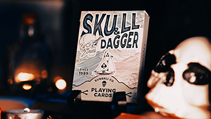 SVNGALI 06 - Skull & Dagger Playing Cards