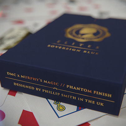 DMC ELITES: V4 Sovereign Blue Playing Cards