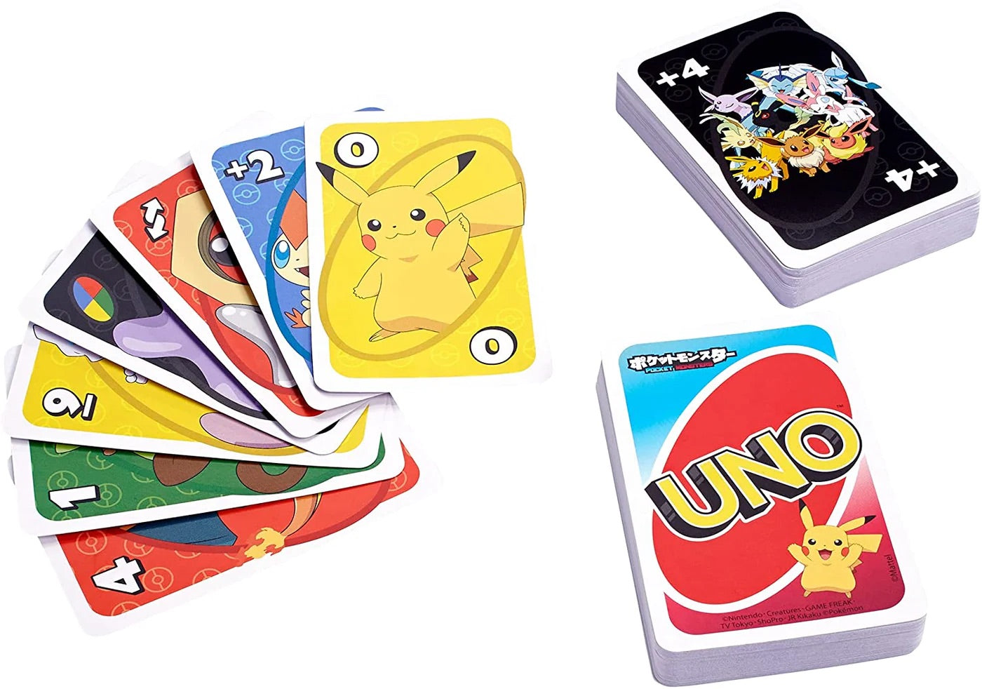 UNO Pokemon Card Game Japan Snorlax & Geckoga