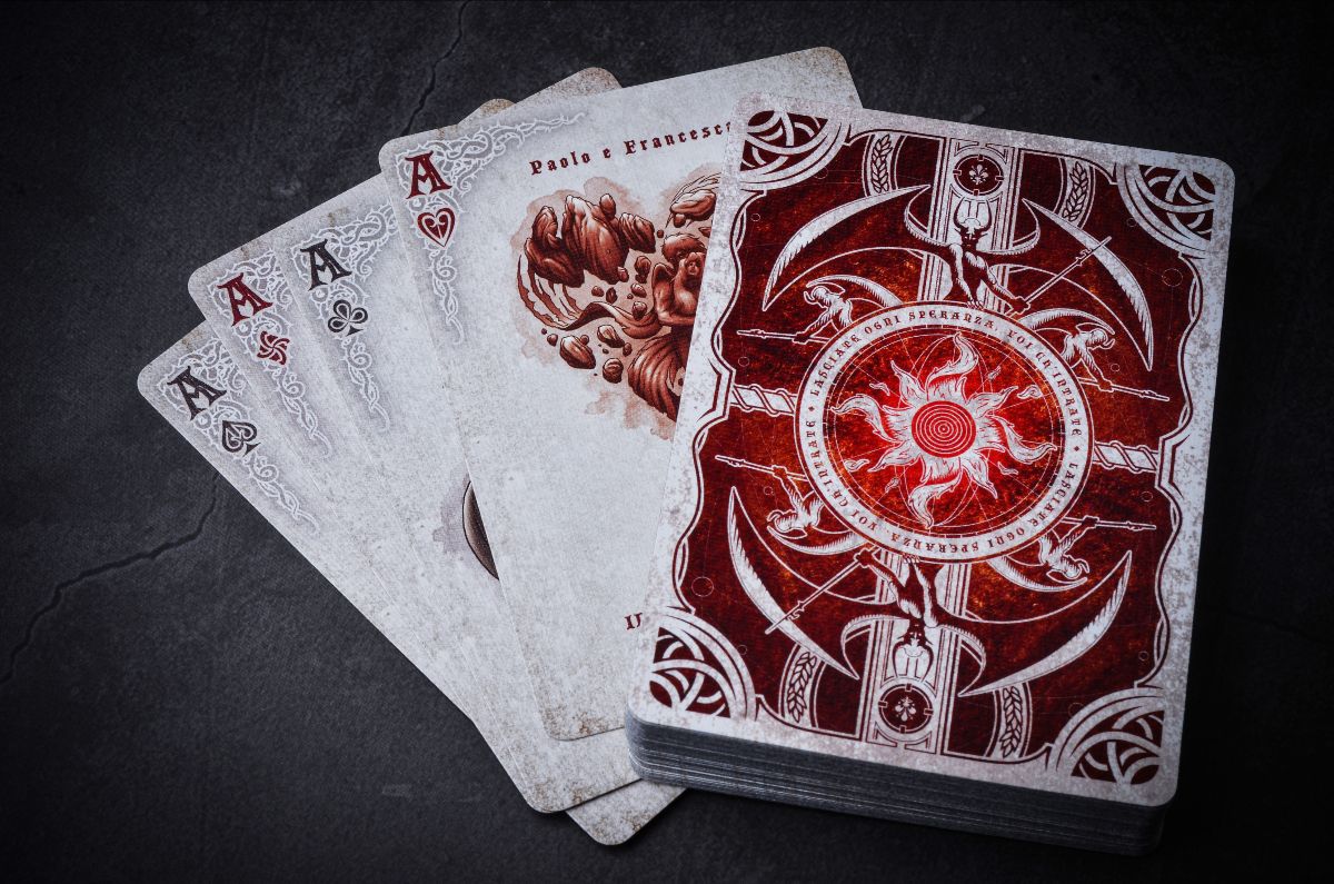 Inferno Dite Playing Cards