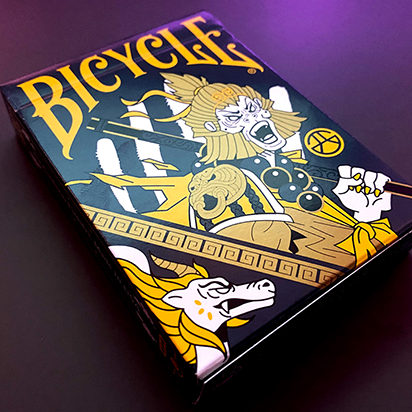 Bicycle Wukong Destruction Grey Playing Cards