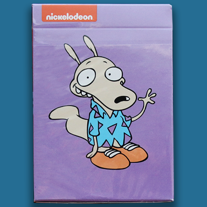 Fontaine Nickelodeon: Rockos Playing Cards – Cardvo