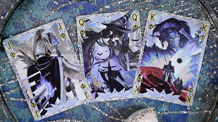 King Arthur V2 (Golden Dawn & Silver Fairyland) Playing Cards by KING STAR