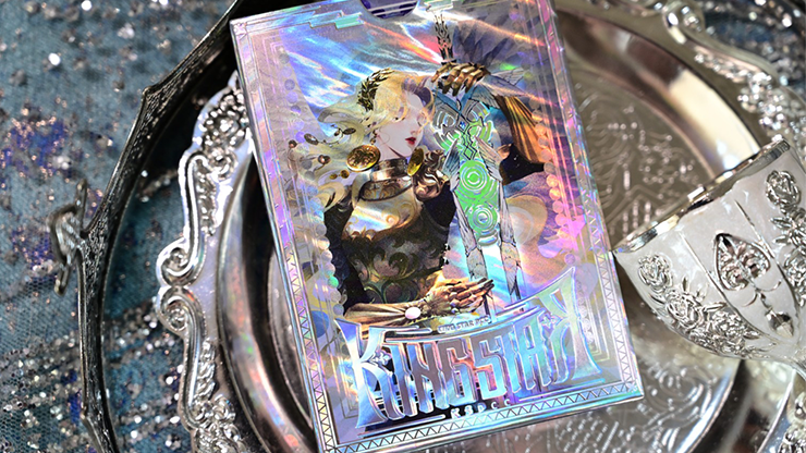 King Arthur V2 (Golden Dawn & Silver Fairyland) Playing Cards by KING STAR