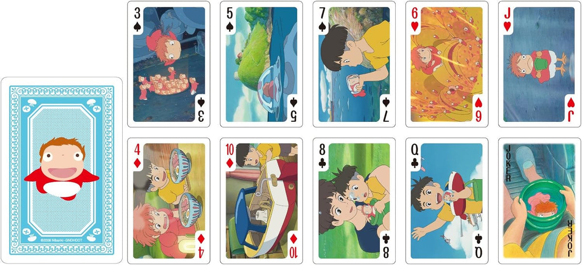 Studio Ghibli Playing Cards Collection - My Neighbor Totoro, Kiki&