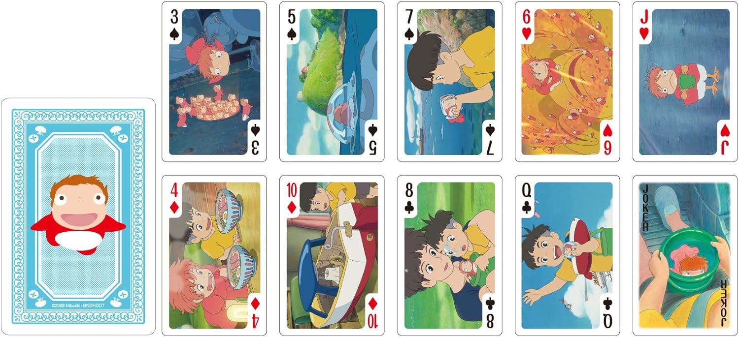 Studio Ghibli Playing Cards Collection - My Neighbor Totoro, Kiki&