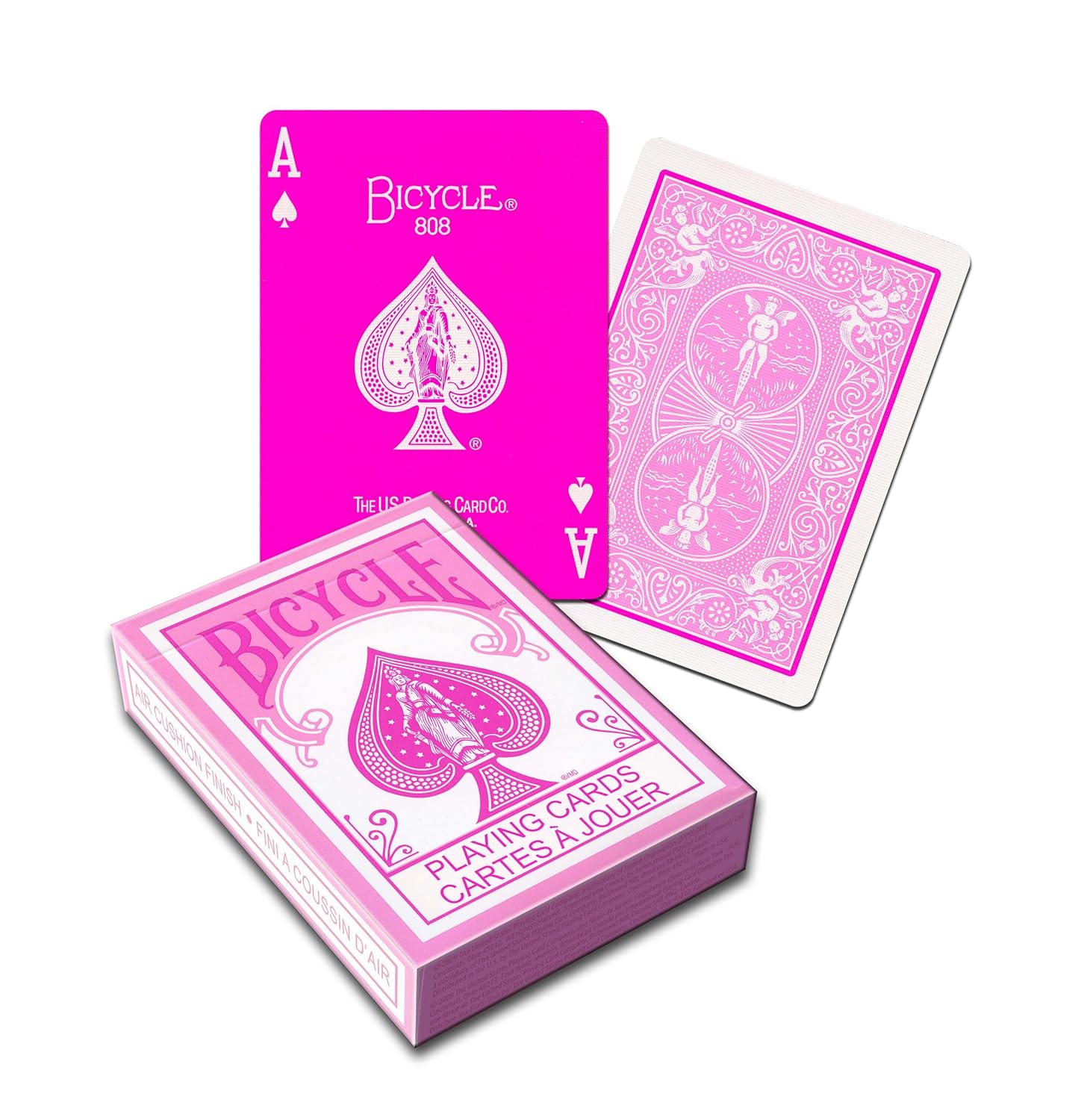Bicycle Pastel Baby blue & Fashion Pink Playing Cards