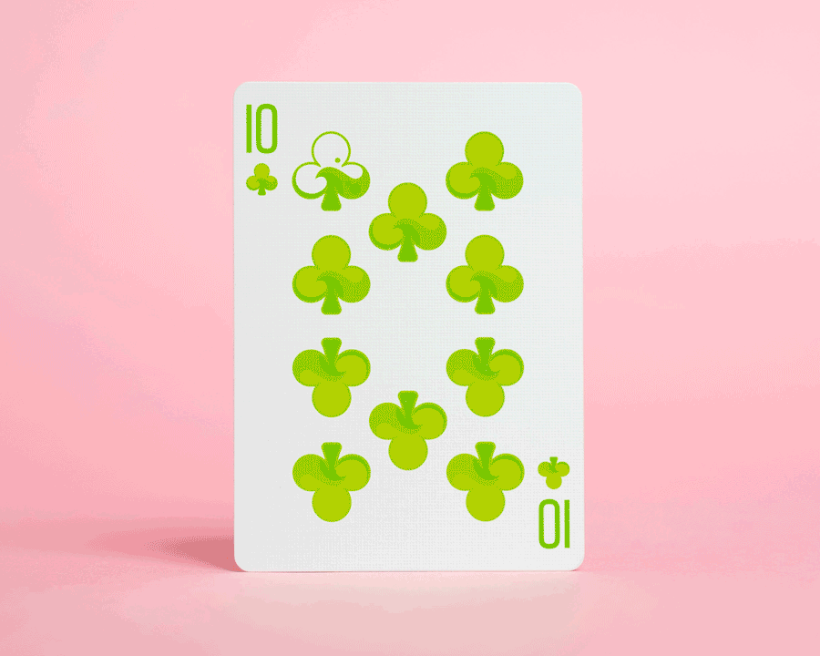 Peach SOJU Playing Cards