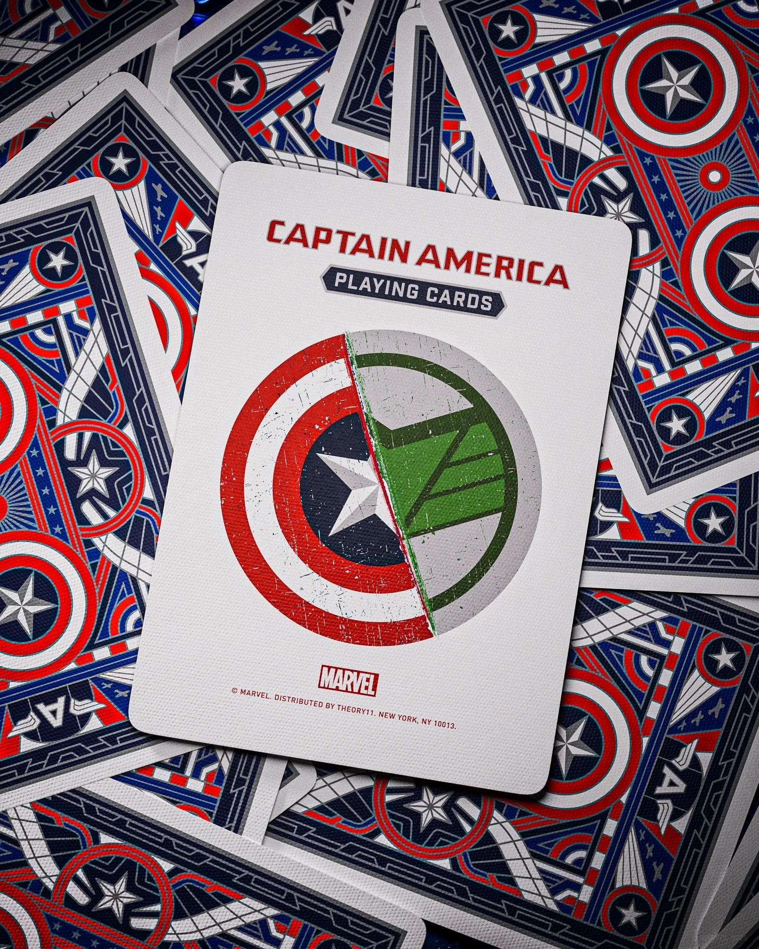 Captain America Playing Cards