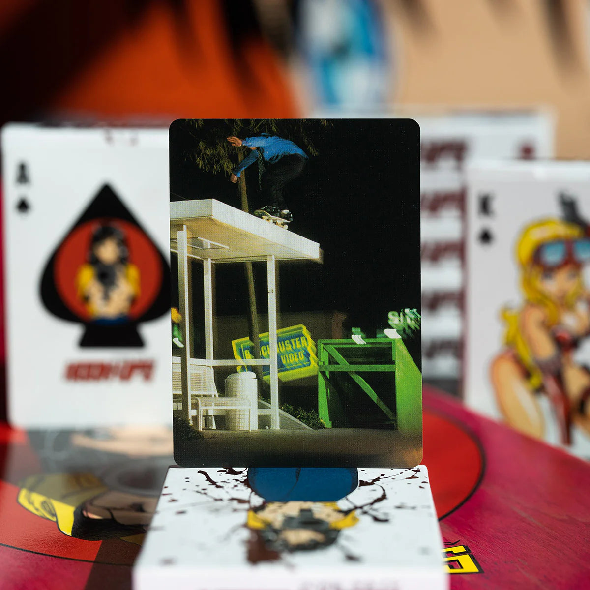 Hookups x Fultons Barrel of a Gun Limited Foil Blood Splatter Edition