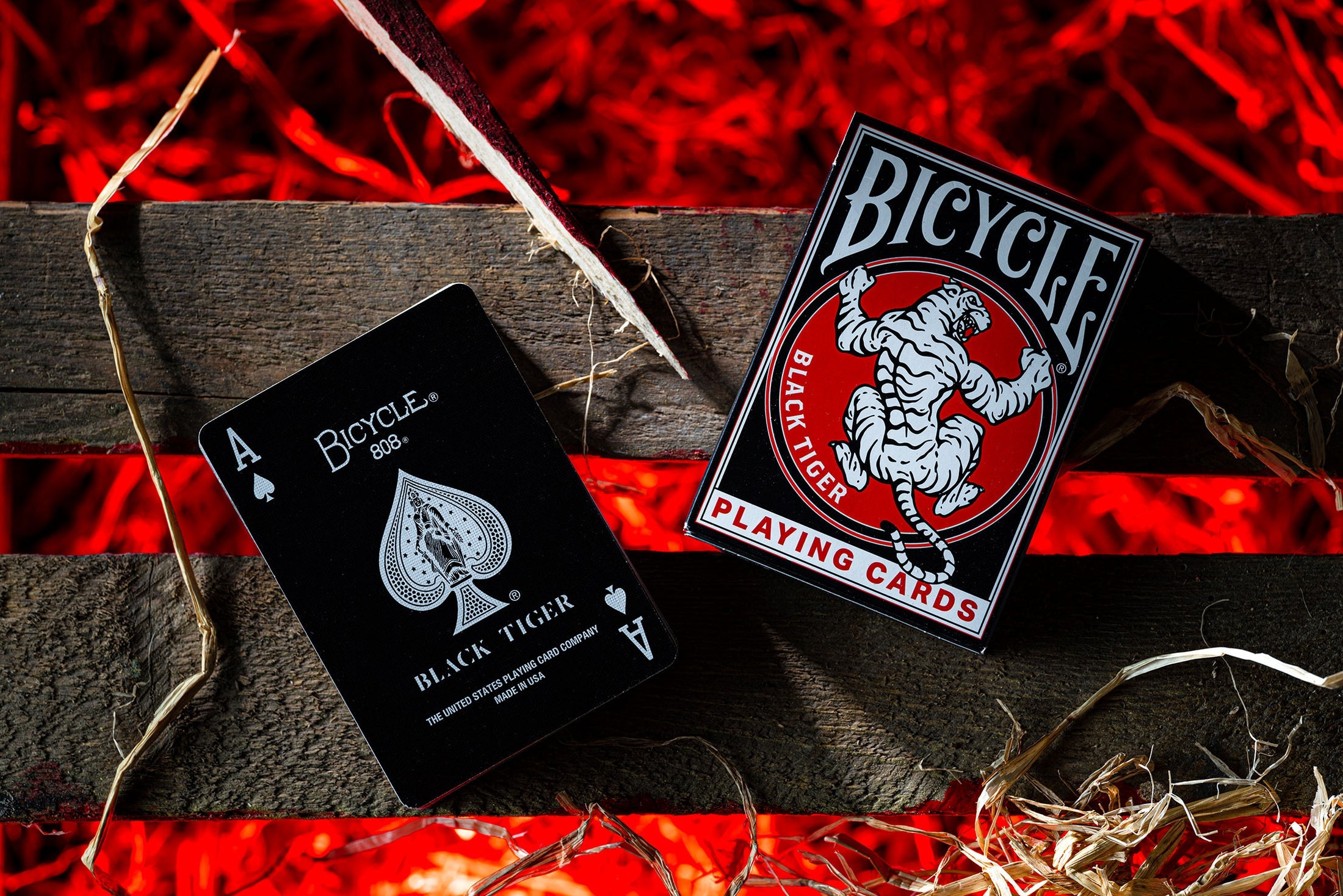 Bicycle Black Tiger Deck: Revival Edition