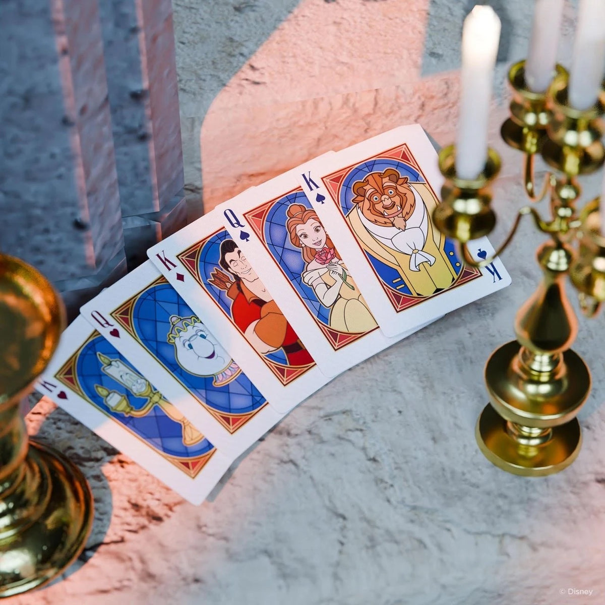 Bicycle Disney Beauty and the Beast Playing Cards