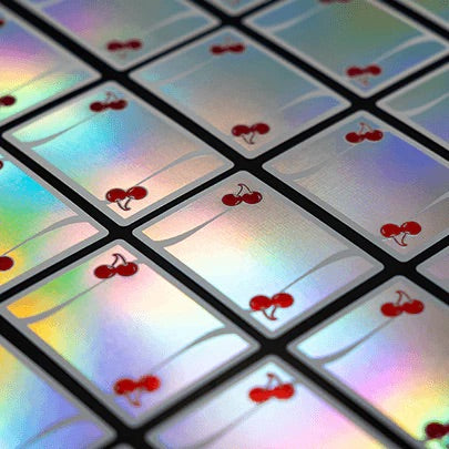 Cherry Casino Sands Summer Orange Mirage Holographic Black Hawk Teal Playing Cards