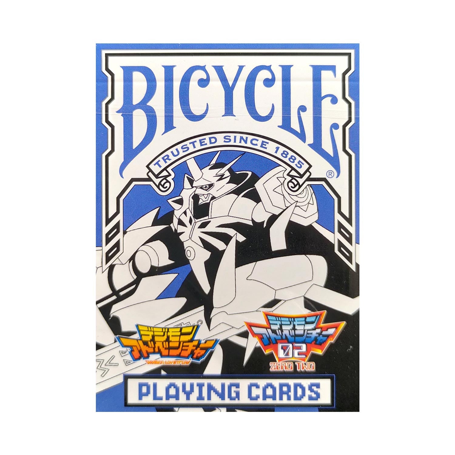 Bicycle Digimon Adventure & Zero-Two themed playing cards